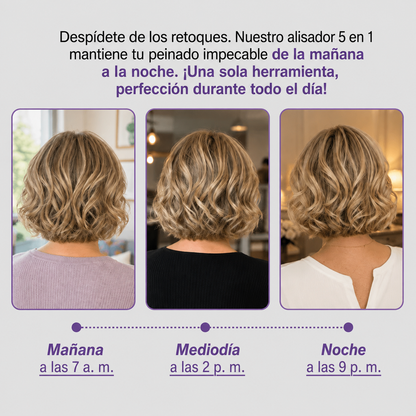 Nácar AirStyle 5 en 1 - Seca, Moldea y Transforma en 15 Minutos