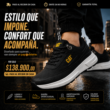 🔥 Tenis Caterpilar Urban • 70% OFF